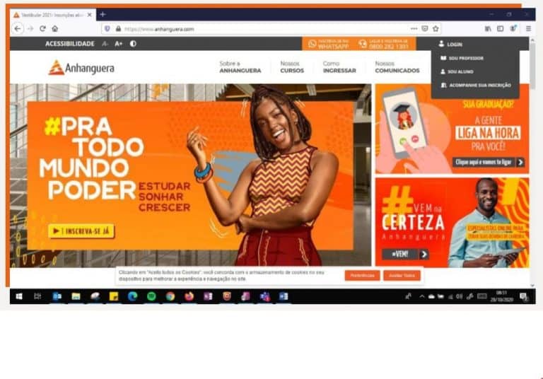 Saiba como acessar o PDA e o Colaborar AVA Anhanguera